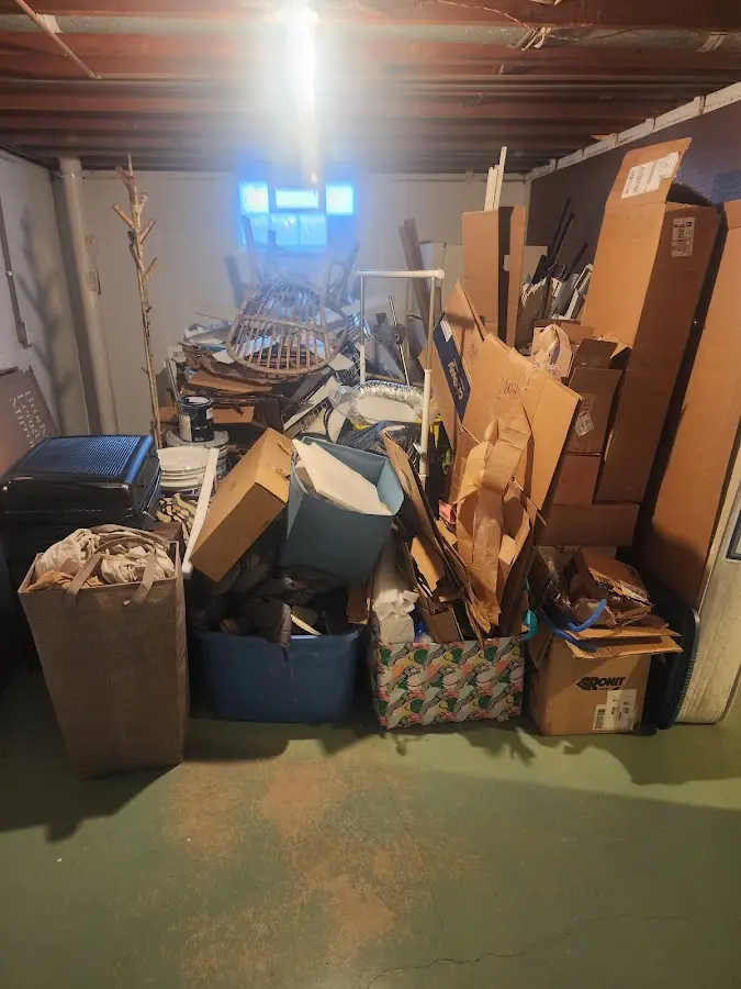 Roll-off dumpster container at job site for Construction Dumpster Rental in Port Ludlow